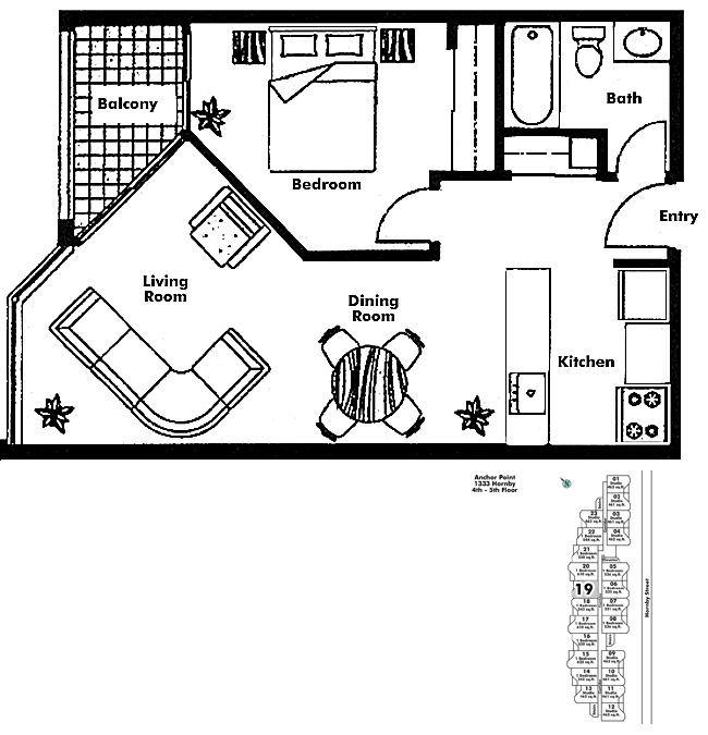 Floor plan 419