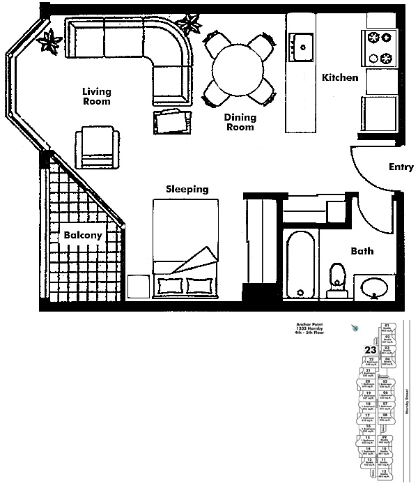 Floor plan 423