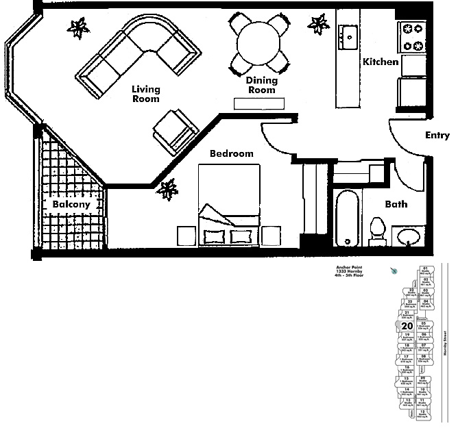 Floor plan 520