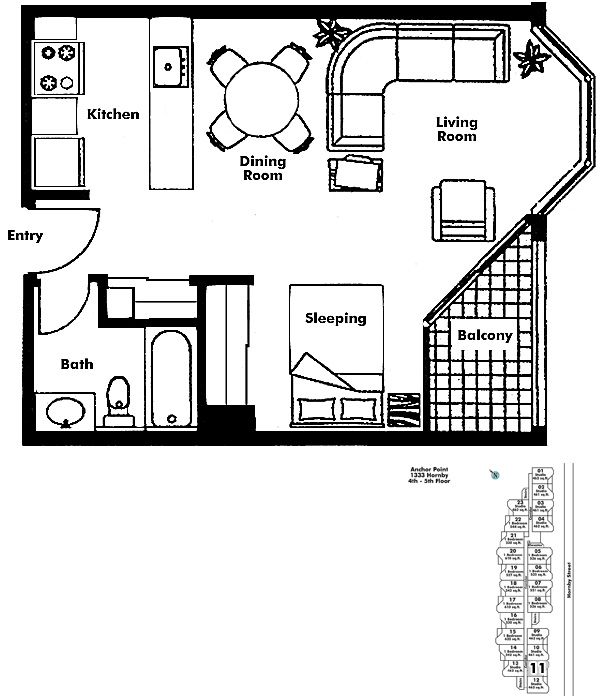 Floor plan 511