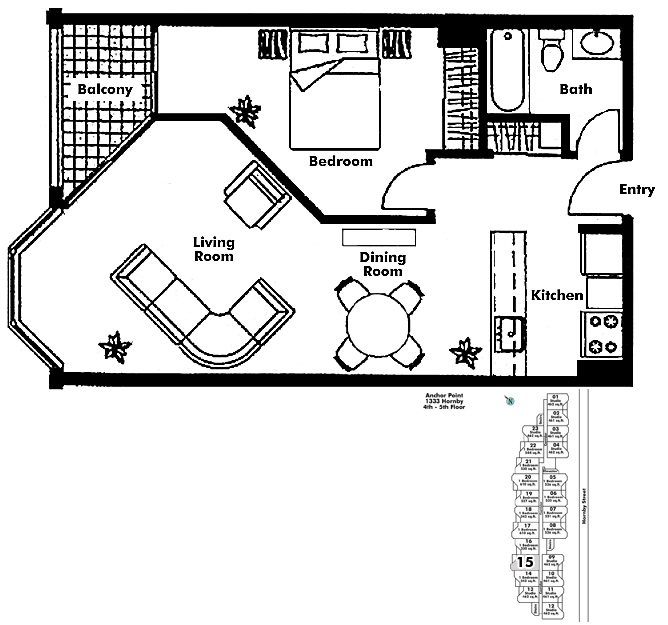 Floor plan 415