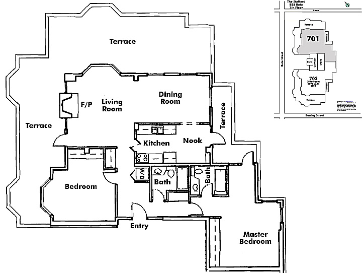 Floor plan 701