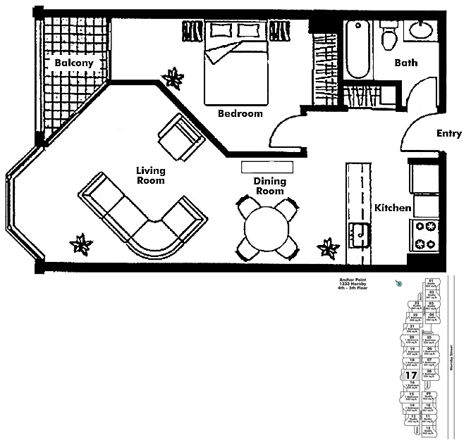 Floor plan 417
