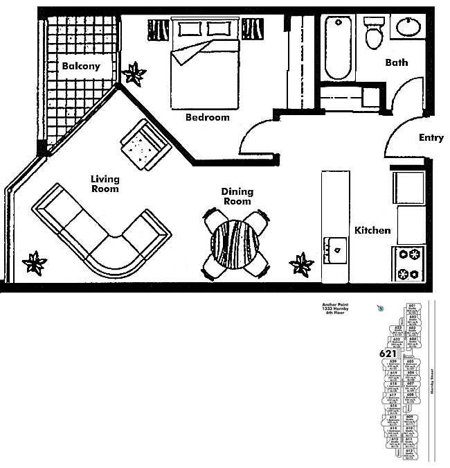 Floor plan 621