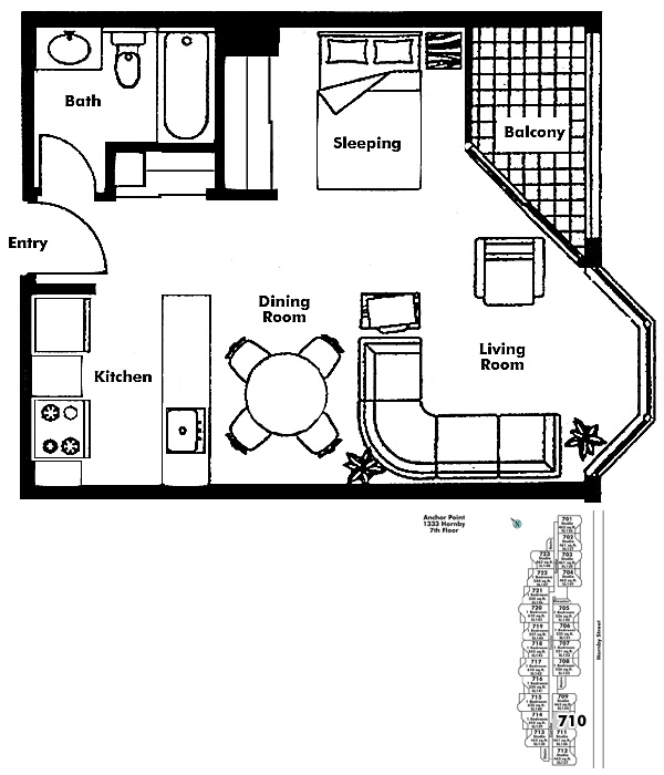 Floor plan 710
