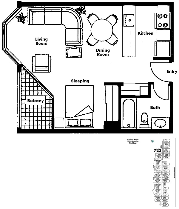 Floor plan 723