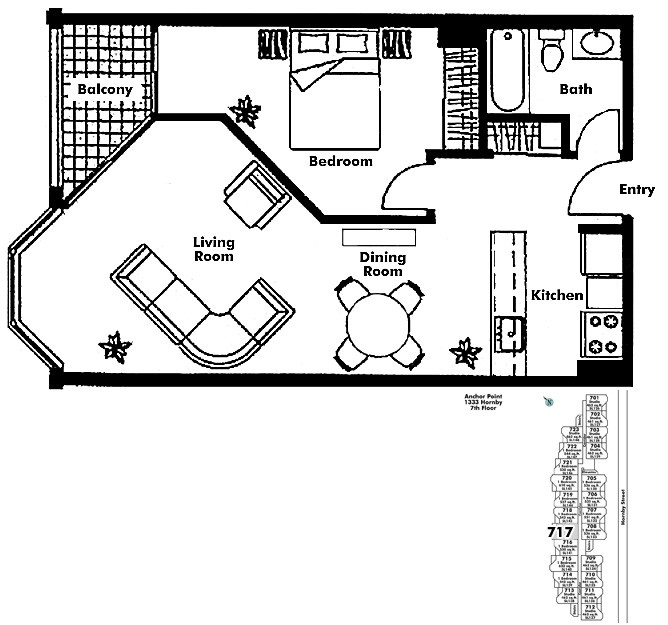 Floor plan 717