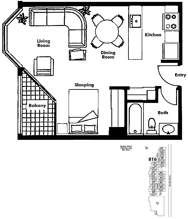 Floor plan 816