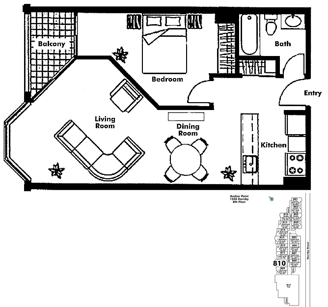 Floor plan 810