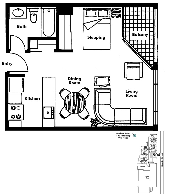 Floor plan 904