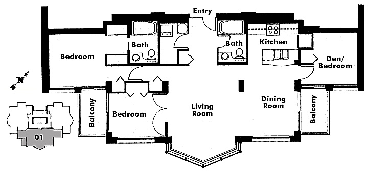 Floor plan 1301