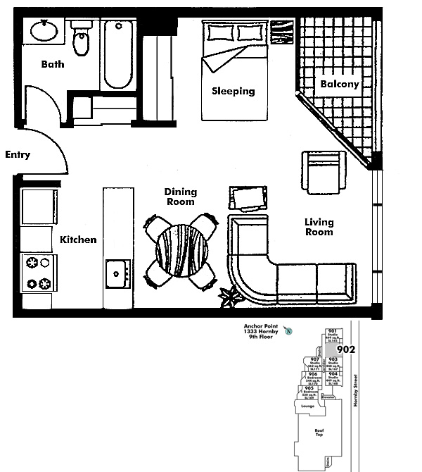 Floor plan 902