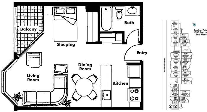 Floor plan 212