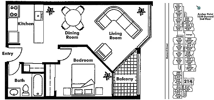 Floor plan 214