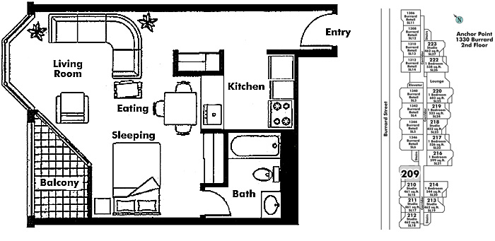 Floor plan 209