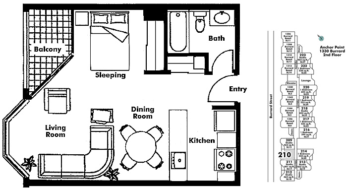 Floor plan 210