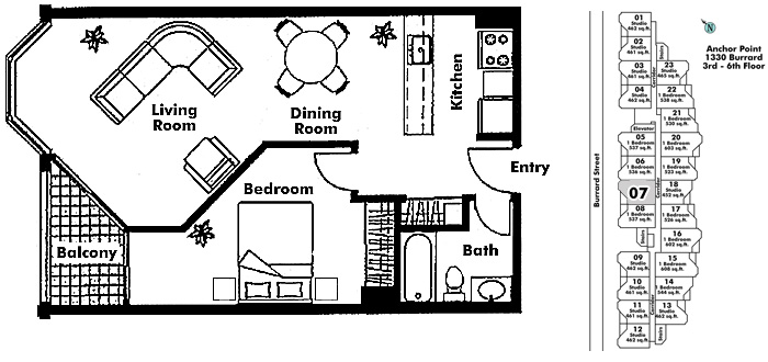 Floor plan 307