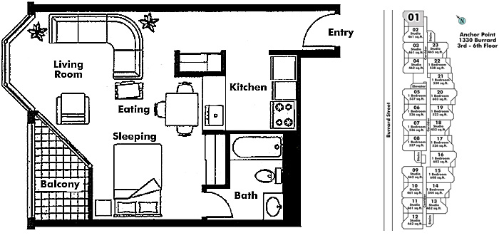 Floor plan 501