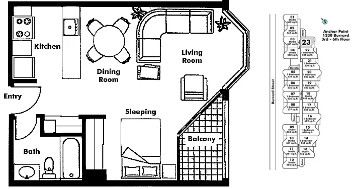 Floor plan 423