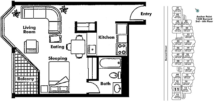 Floor plan 411