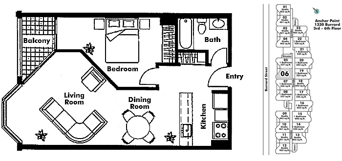 Floor plan 306
