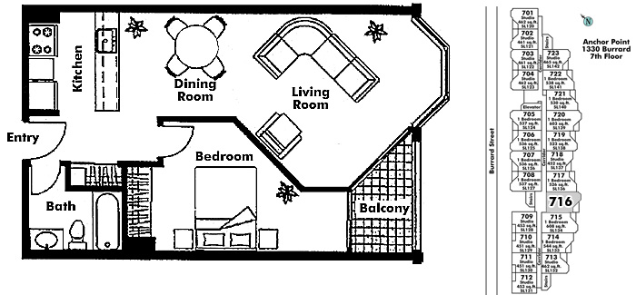 Floor plan 716