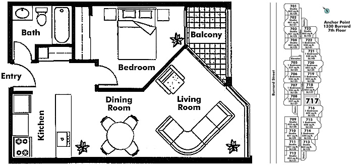 Floor plan 717