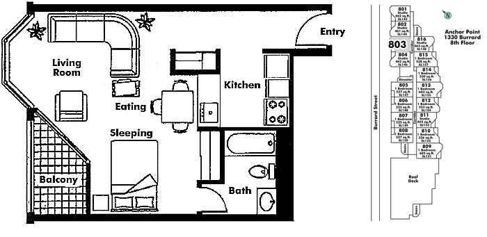 Floor plan 803