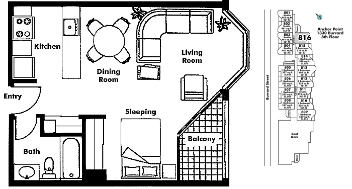 Floor plan 816