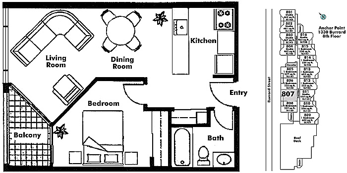 Floor plan 807