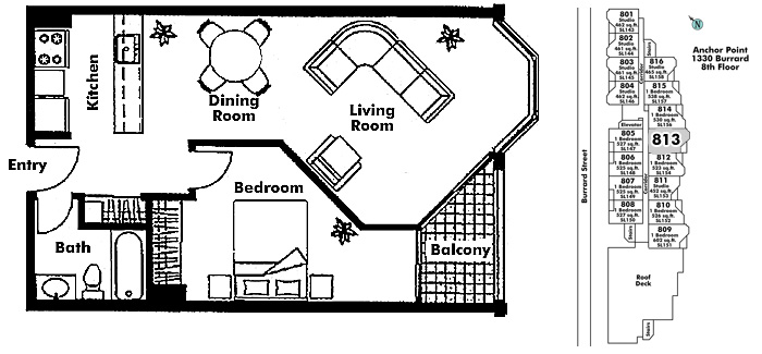 Floor plan 813