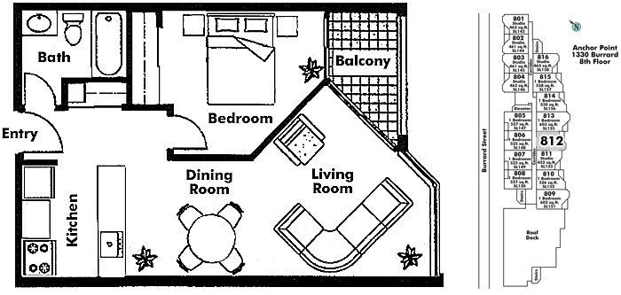 Floor plan 812