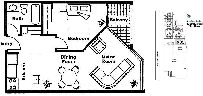 Floor plan 905