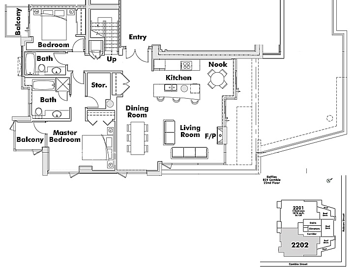 Floor plan PH2202