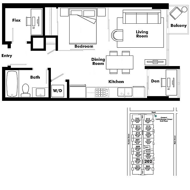 Floor plan 202