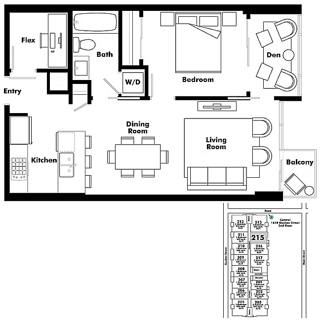 Floor plan 215
