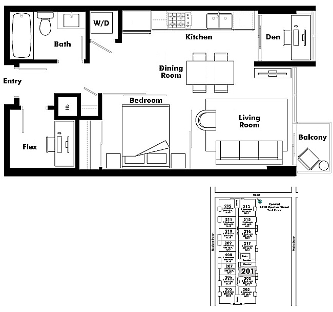 Floor plan 201