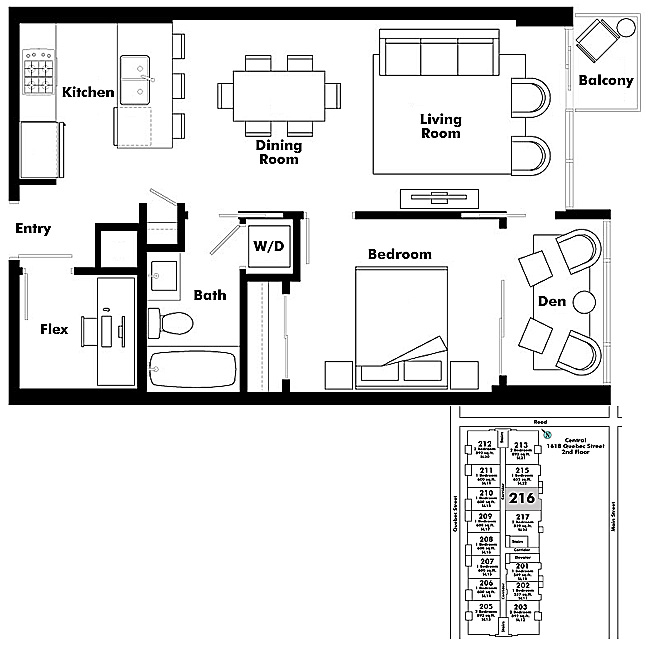 Floor plan 216