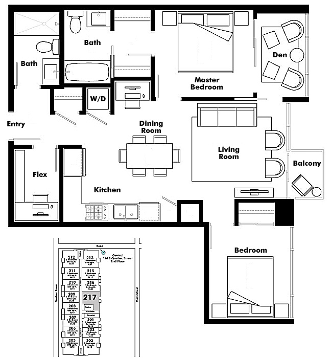 Floor plan 217
