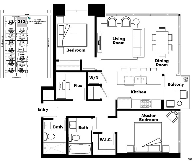 Floor plan 213