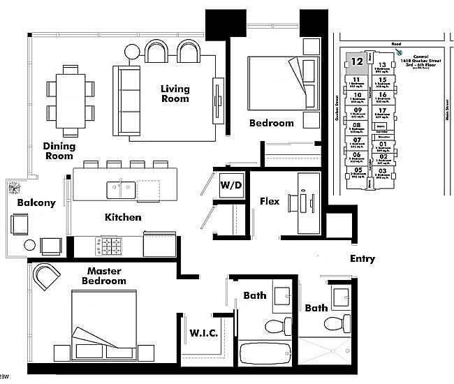 Floor plan 512