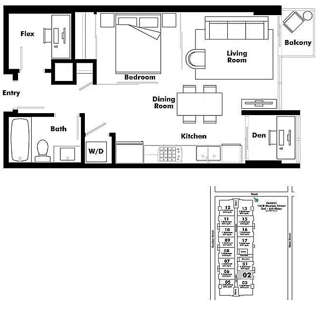Floor plan 302