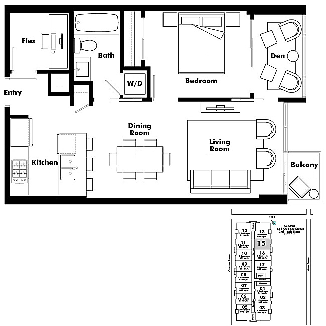 Floor plan 315