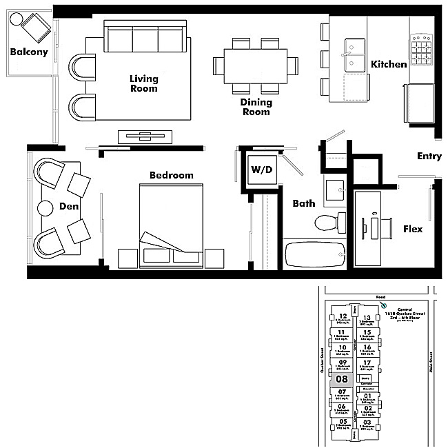 Floor plan 308