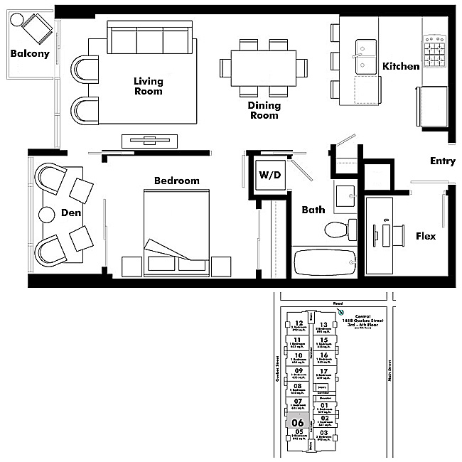 Floor plan 306