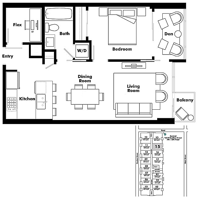 Floor plan 715