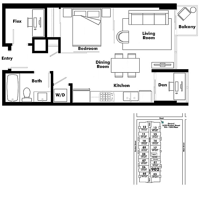 Floor plan 902