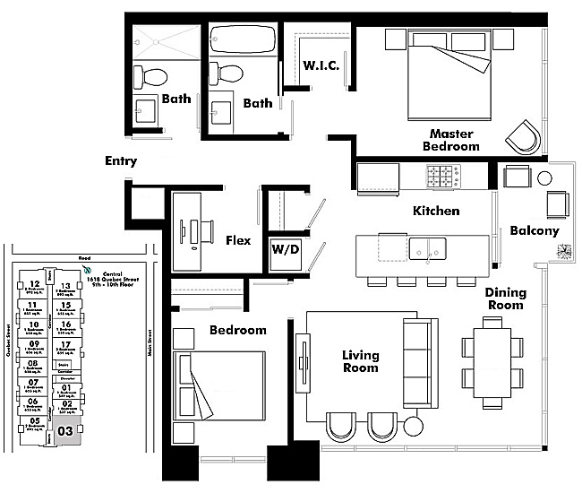 Floor plan 1003