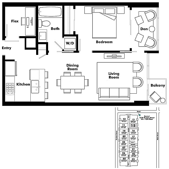 Floor plan 1015