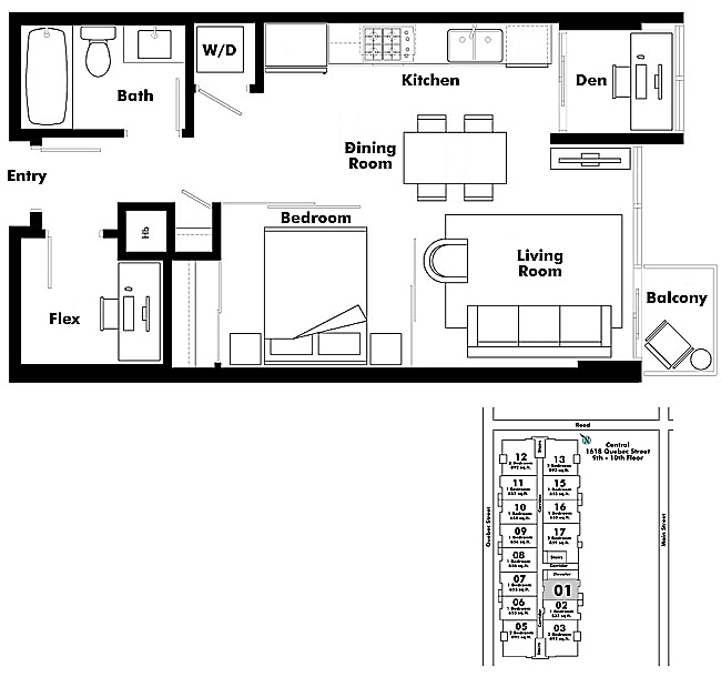 Floor plan 1001